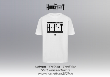 HFT-Shirt-weiss/schwarz