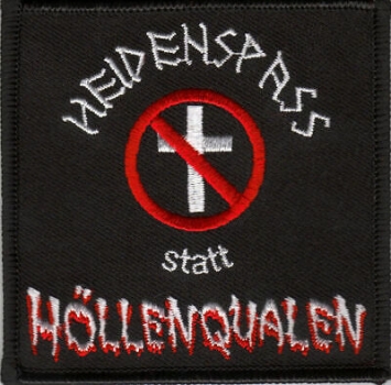 Aufnäher Heidenspass
