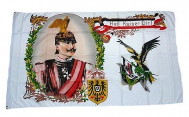 Fahne Heil Kaiser Dir