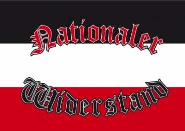 Fahne - Nationaler Widerstand