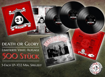 DEATH OR GLORY - 100% - 3ER LP