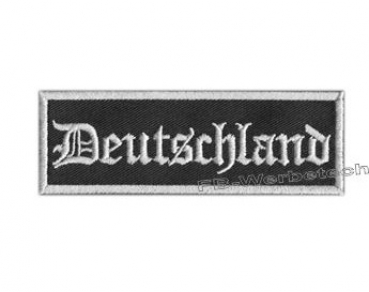 Aufnäher Deutschland eckig