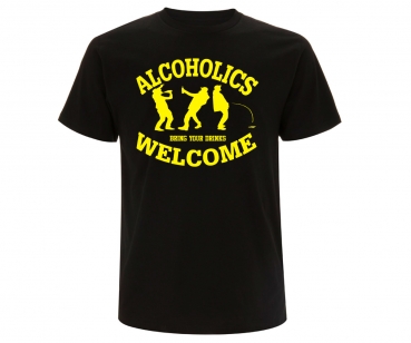 T-Hemd - Alcoholics Welcome