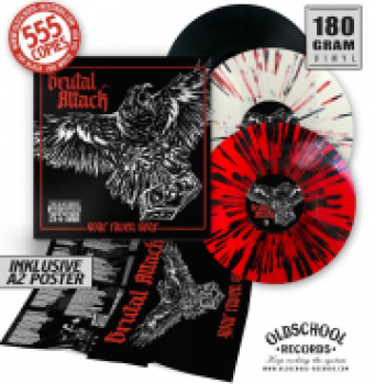 - Brutal Attack - Soar Raven Soar - LP- SCHWARZ