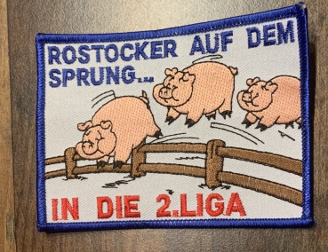 Aufnäher Rostock 2. Liga