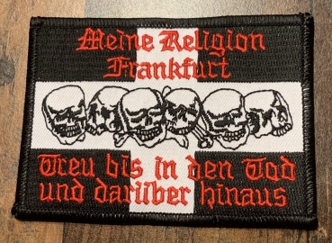 Aufnäher Meine Religion Frankfurt