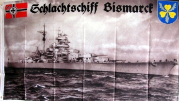 Fahne SCHLACHTSCHIFF BISMARCK