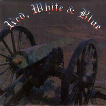 RED, WHITE & BLUE - Downfall of Society