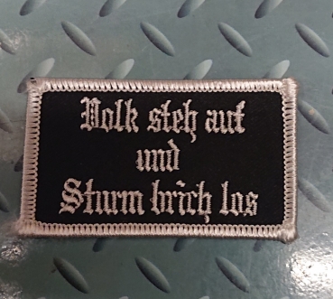 Aufnäher Volk steh auf...