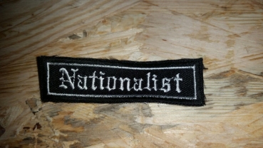 Aufnäher - Nationalist