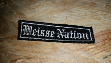 Aufnäher - Weisse Nation
