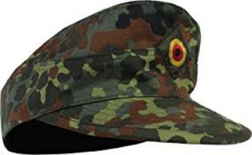 BW Bundeswehr Feldmütze Heer / flecktarn in XL