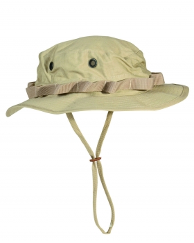 US Army Camo GI Jungle Hat R/S Boonie Khaki in L