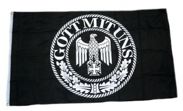 Fahne Gott mit uns