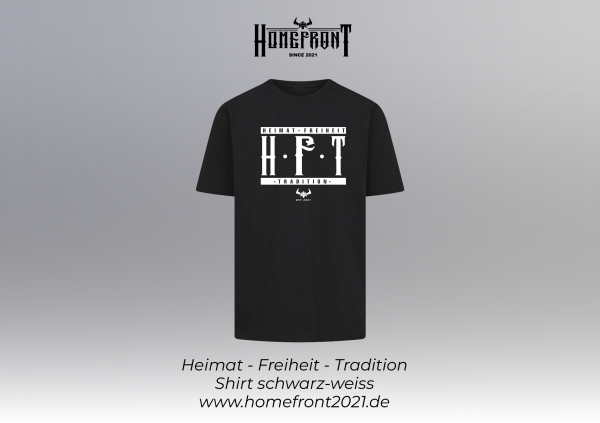 HFT-Shirt-schwarz/weiss