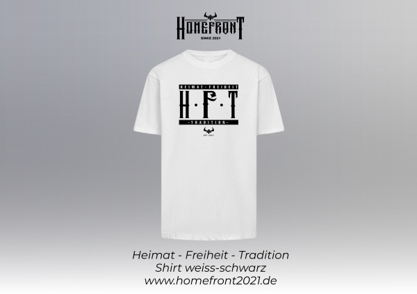HFT-Shirt-weiss/schwarz