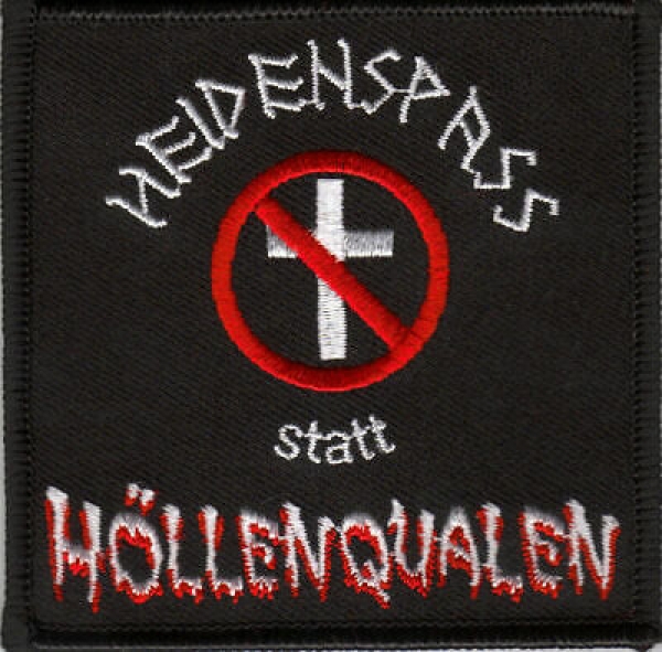 Aufnäher Heidenspass