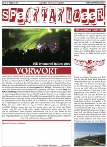SPECKTAKULEER NR. 4 - HEFT