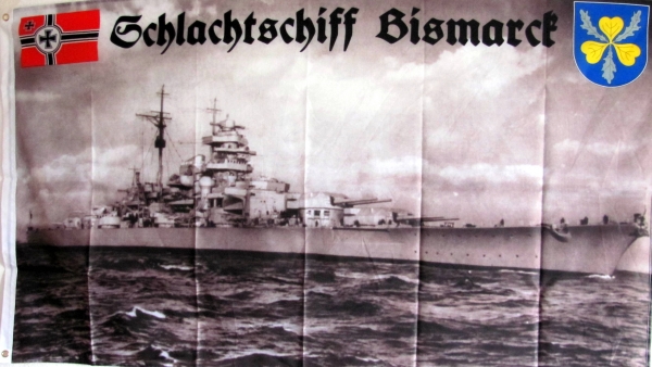 Fahne SCHLACHTSCHIFF BISMARCK
