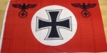 Flagge Deutsches Reich Reichsadler Eisernes Kreuz ROT