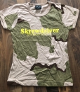 Skrewdriver Mädel T-Hemd Wüstentarn Gr. XS